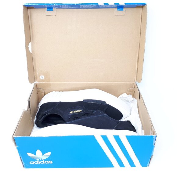 Adidas Hypersleek EE7037 Casual Platform Shoe Sneaker Womens 7.5 US Black White - Picture 11 of 12